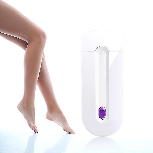 2-i-1 Laddningsbar Elektrisk Epilator för Kvinnor Smärtfri Håravlägsning Epilator Enhet Instant Sensor Ljus Rakapparat Dropshipping