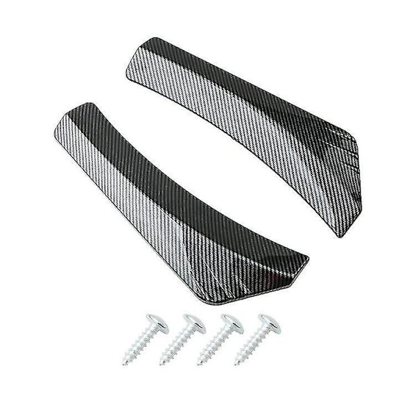 Universal Carbonfiber Spoiler Diffuser til Bil Bumper