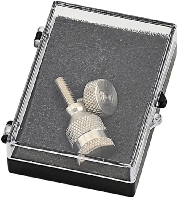 4 mm gjengediameter saksofonhalsskrue for tenor- og sopransaksofon, tilbehør til musikkinstrument i sølvstål