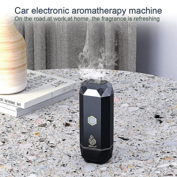 Arabisk Aroma Diffuser USB Car Portable Uppladdningsbar rökelse