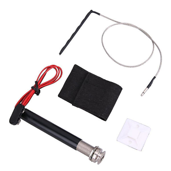 Aktiv Endpin Jack Forforsterker Pickup Kit Akustisk Gitar