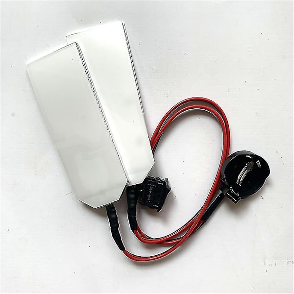 27,5x69,5(76,5)mm Flexibel Böjbar DIY LED för Maskögontillbehör CR2032 Ingång White CR2032 NEW