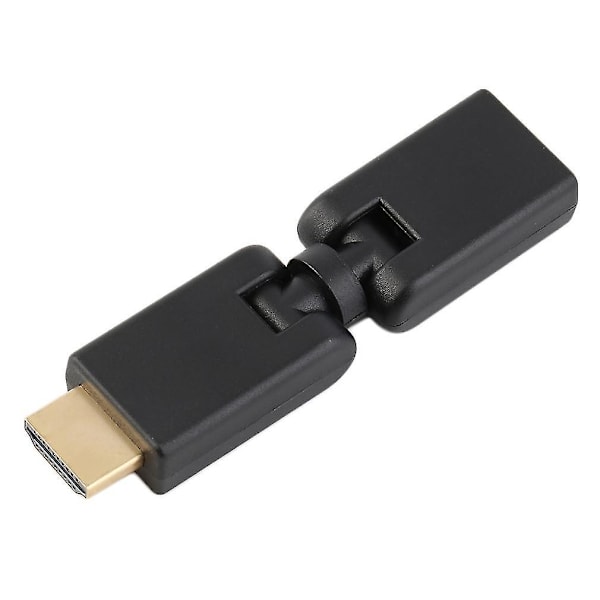 HDMI-uros-naar-naaras 180 asteen kääntyvä sovitinliitin