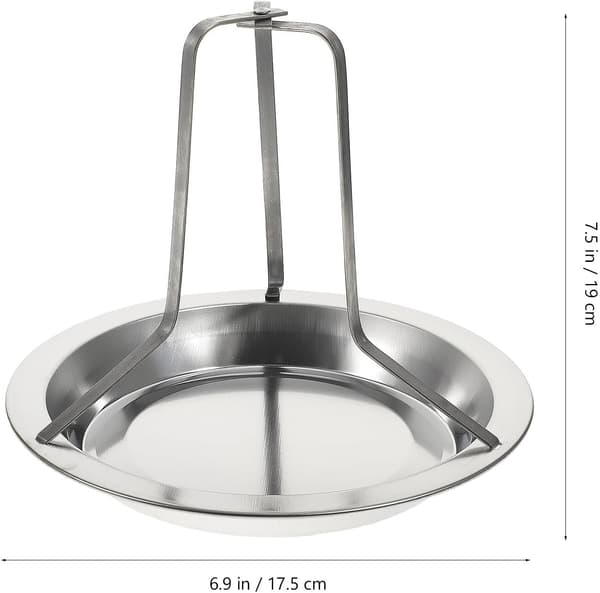 Grillkyllingstativ Bærbart Campinggrillstativ Rustfrit Stål Multifunktionelt