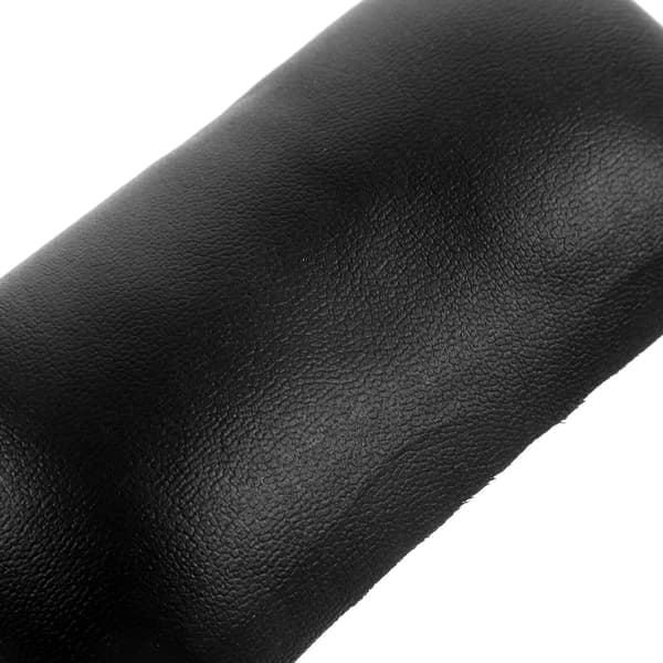 Ergonomisk musehåndledsstøtte og tastaturhåndledsstøttepude, sort PU-læder