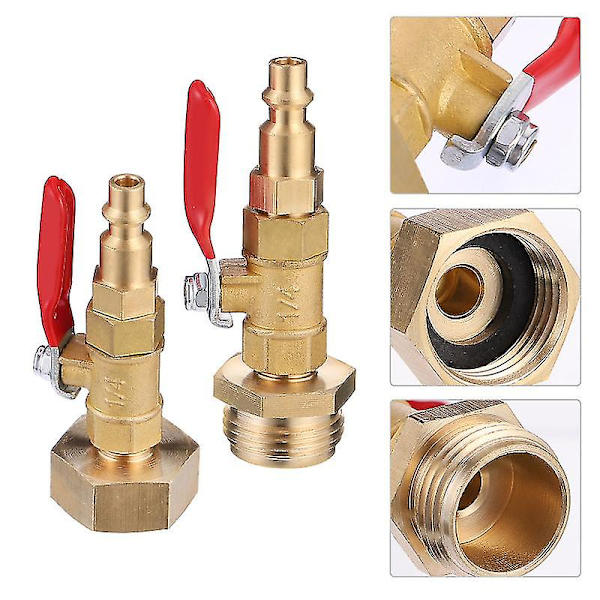 2 stk. Adapter Premium Professionel Høj Kvalitet Holdbar Blowout Adapter