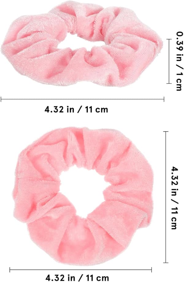 20 st Hårsnoddar Sammet Elastiska Hårband för Kvinnor Hästsvanshållare Styling Tillbehör
