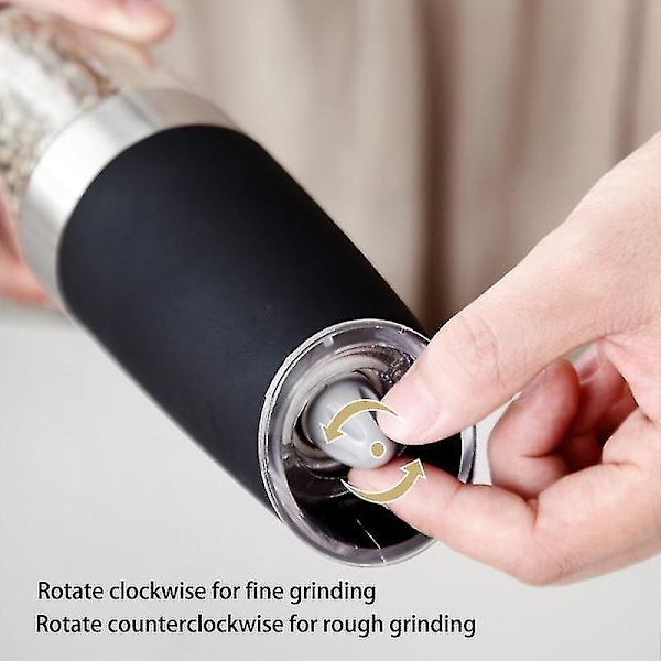 1 stk Elektrisk Automatisk Kværn Peber Salt Grinder Kerne