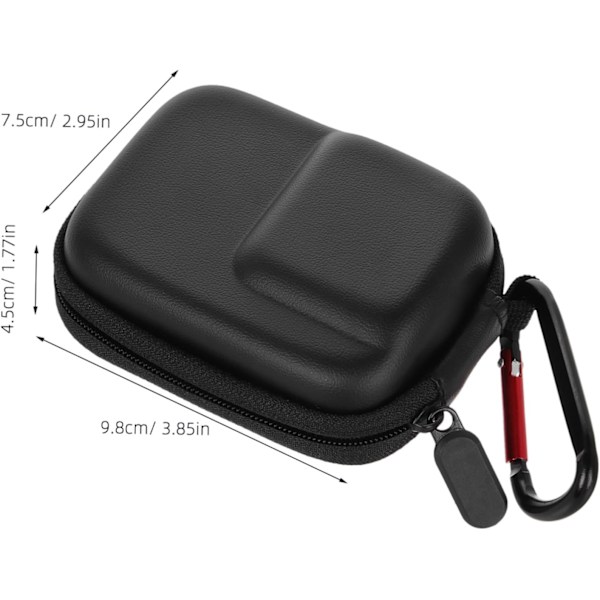 Bärbart Actionkameraväska Mini Kameraväska Skyddande Linsskydd för Gadgetskydd