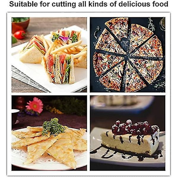 Pyöräpizzaleikkuri Ruostumaton Teräs Tarttumaton Leikkauspyörä