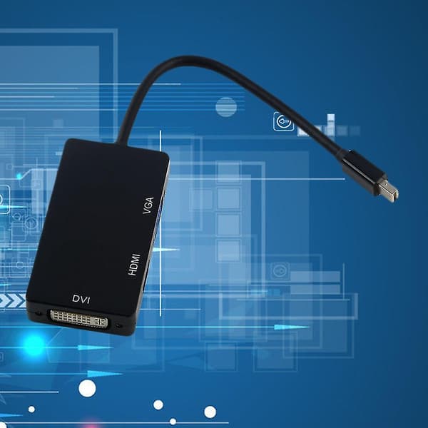 Mini DP - DVI, VGA, HDMI HDTV-sovitin Surface Prolle