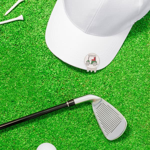 Golf Hat Clip Ball Marker Pynt til golftilbehør Letvægts bærbart design