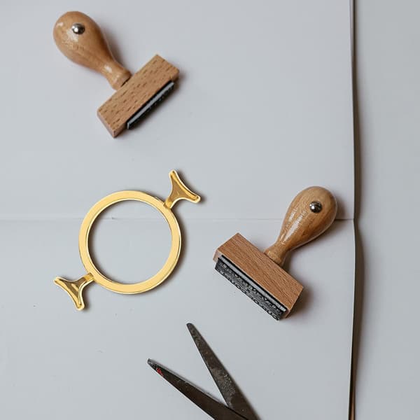 Voksseglform Metal Ringform Zinklegering Voksseglstempelform til DIY-håndværk og brevforsegling i Australien