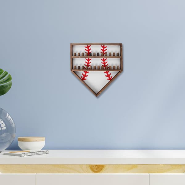 Træ Champion Ring Display Etui til Baseball Ringe og Medaljer Display Alsidig Anvendelse