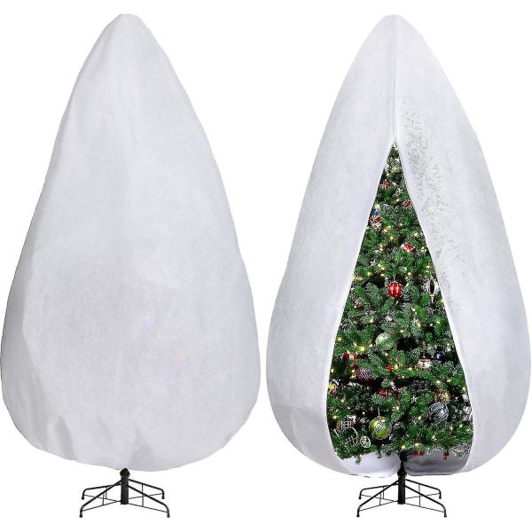 9 X 4ft opretstående juletræsopbevaringspose - Justerbare juletræsopbevaringsdæksler - Non-woven Kb 9FT x 6FT