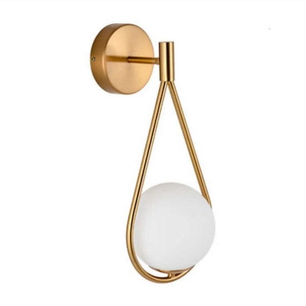 Mini Stil Nordiske Vægslamper Sconce Soveværelse Glaslys