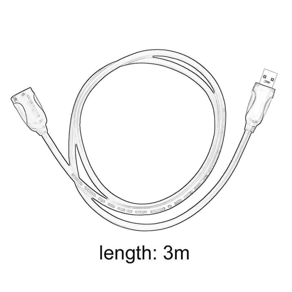 Vention A52 USB 3.0 M/F Extension Data Sync Cord Adapter