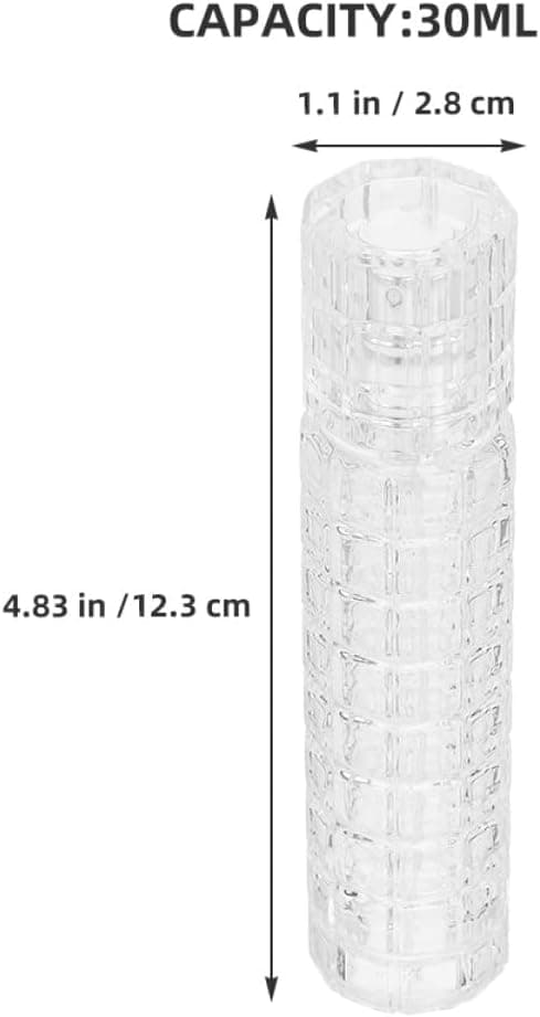 6 stk. Bitters Atomizer Sprayflasker 30 ml påfyllbare glassflasker
