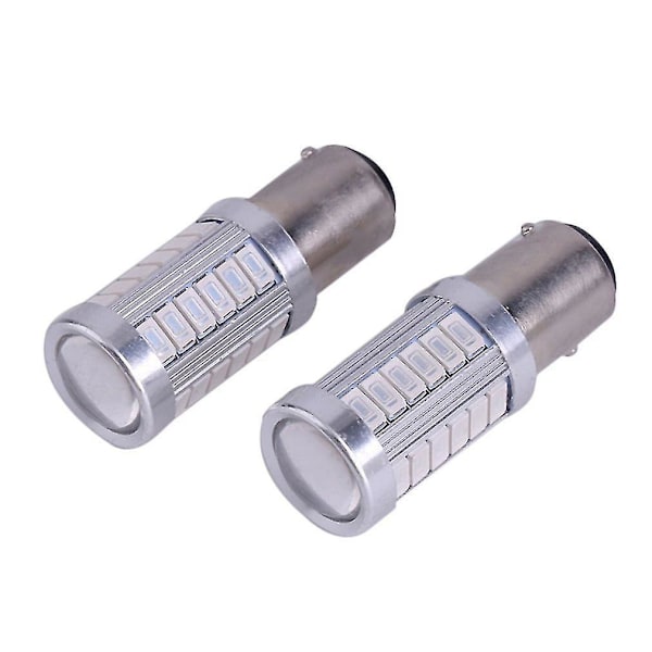 2 kpl Ba15d 1157 33SMD 5630 12V LED-auton peruutusvalot