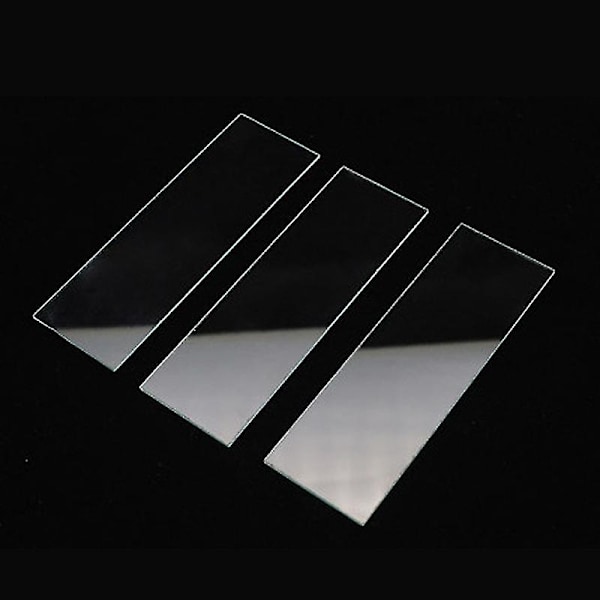 100 stk Mikroskopglass og Dekkglass for Preparering