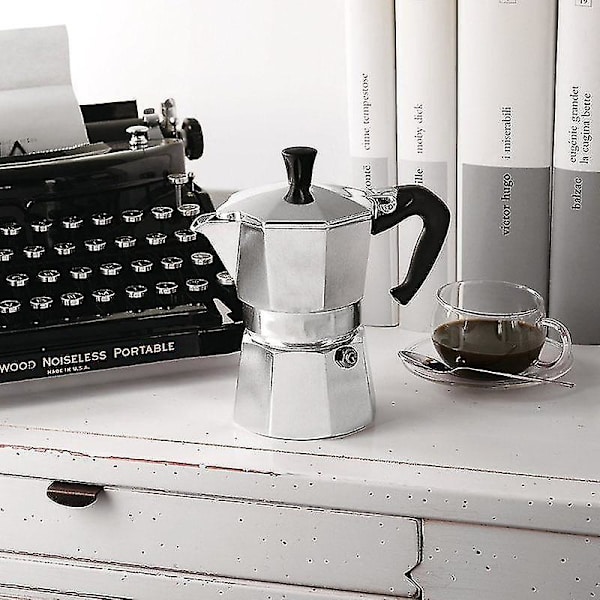 120 ml italialainen Moka-kahvipannu liesi Espresso Percolator