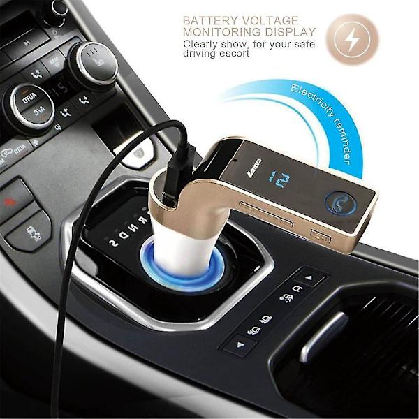 Bil MP3-spiller FM-sender Bluetooth USB-lading