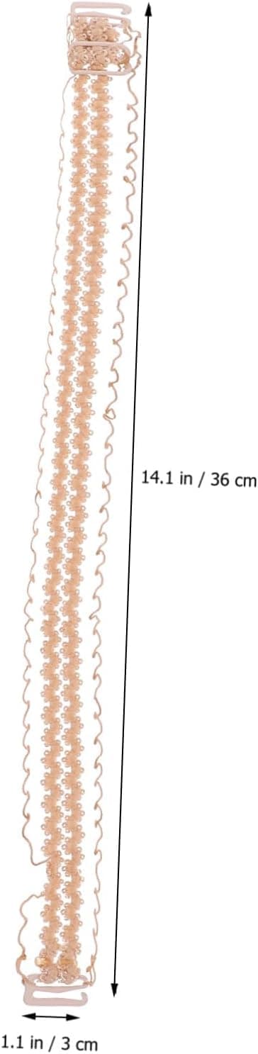 3 par elastiske blonde-bh-stropper til kvinder som tilbehør