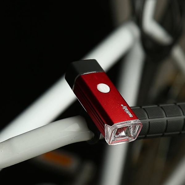 Bærbar sykkel LED vanntett USB-ladbare hodelys sikkerhet