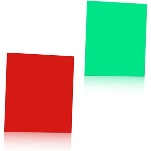 8 st 12 Blixtljusfilter Transparent Färgfilmsfilter Färgade Överlägg