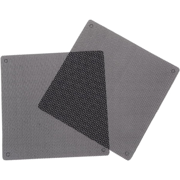 2 kpl PVC-tietokoneen pölysuodatinverkko työpöytäkoneen tuulettimelle 14x14cm