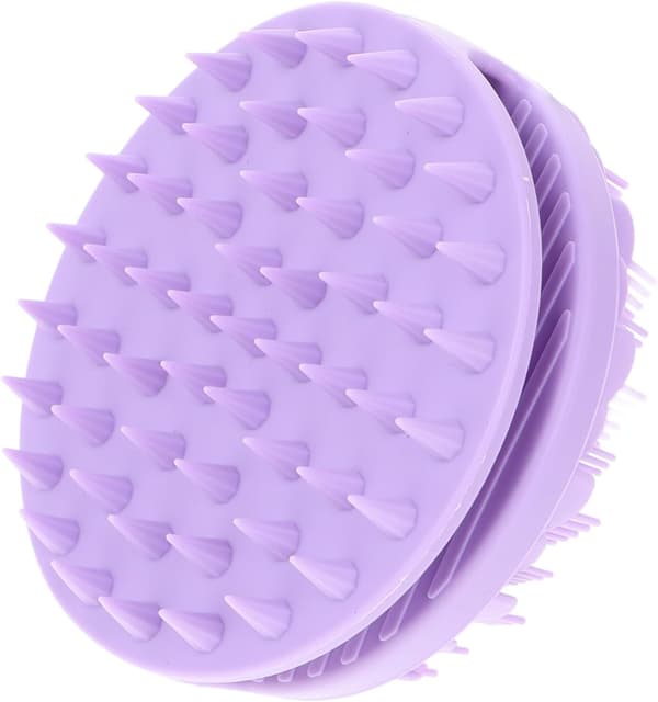 Silikone eksfolierende brusebørste til kropsskrub og massage, dobbeltsidet blød silikone loofah