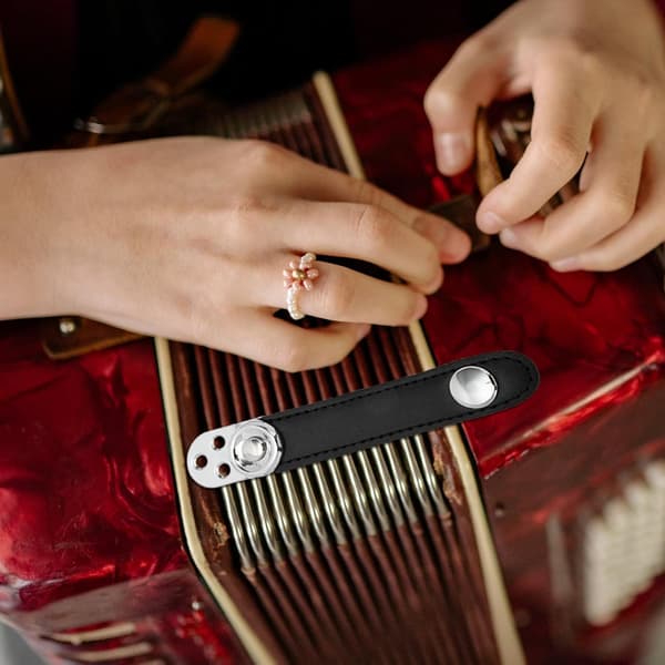 Universal harmonikabælgrem med spænder, erstatningsbælte i syntetisk materiale