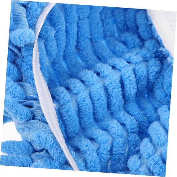 10 stk. mikrofiber mopptøfler Chenille gulvrengjøringssko Tørrmopp