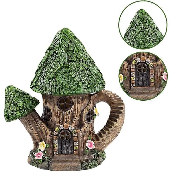 Solcelled Hagebelysning, Led Harpiks Hjem Sopp Skulptur Hjem Dekorative Ornamenter For Belysning