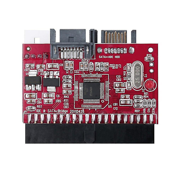 IDE HDD till SATA Serial ATA Konverter Adapter Support