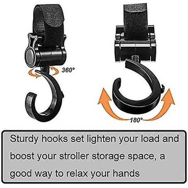 Multifunksjons Webbing Hook, For Din Barnevogn