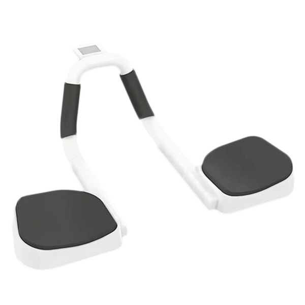 Planktrainers för magkärnor Styrketräning med timing LCD-skärm Plank Support Trainers White