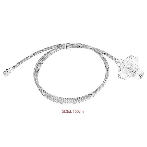 Gasblus Tank Adapter Propanflaske Genopfyldningsadapter