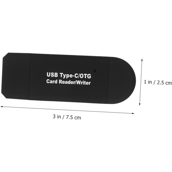 Micro Usb-läsare Usb c Minnesläsare Usb-c-läsare Laptop-omvandlare Multifunktionell läsare