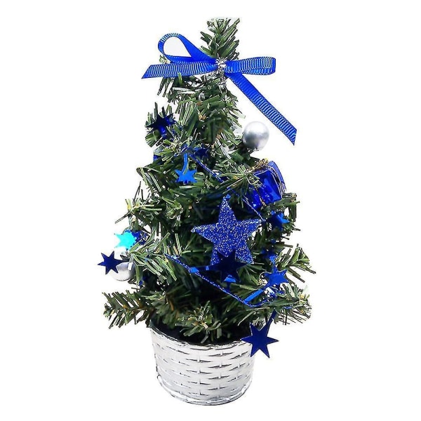 Mini Juletre Kunstig Juldekorasjon Skrivebordsdekor