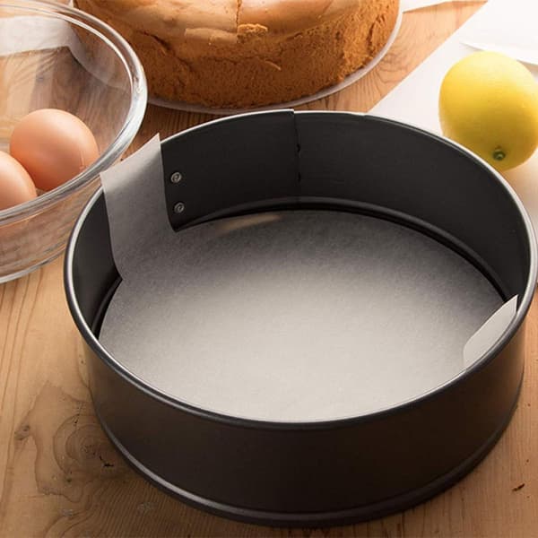 100 stk. kakepanneforinger bakepapir 6 tommer runde matkvalitets silikonpapir