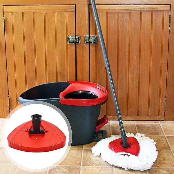 Mophodeplate, Vileda Mop Byttehode, Swivel Mop Byttehodeplate, O-cedars Trekant Mophodeplate Easy Twist Mop, Husholdning
