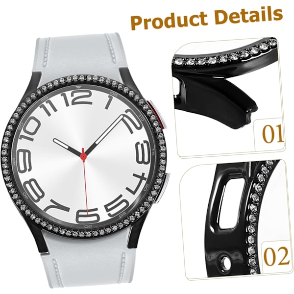 Klockfodral Stötfångarskydd 40mm Klockramskydd Reptåligt för Galaxy Watch5/4