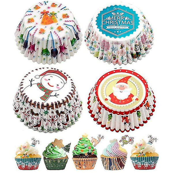 Jule Cupcakesforme Muffin Bageforme Foringer