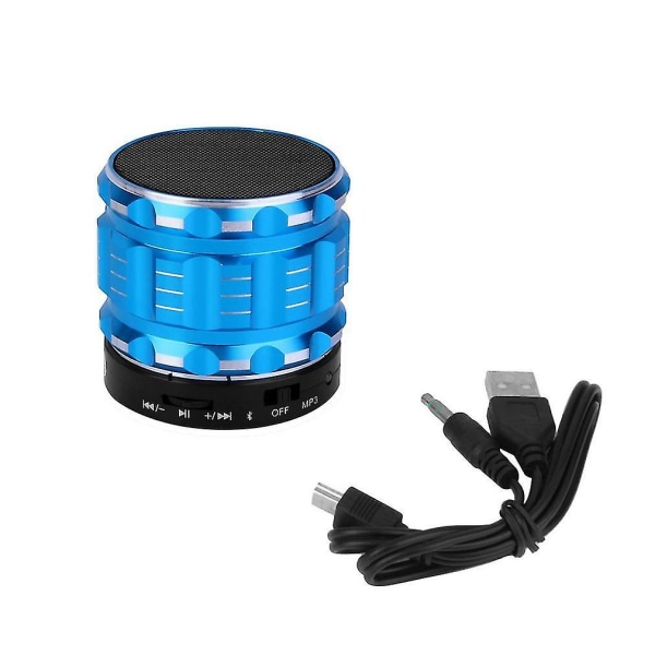 Metallinen Mini Kannettava Langaton Bluetooth-kaiutin Mikrofoni TF