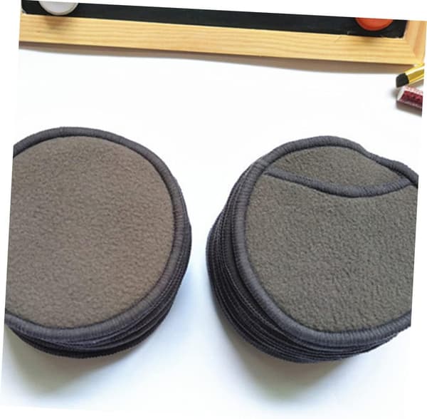 42 stk. genanvendelige makeupfjernerpuder af bambusfiber til kvinder, damer, piger, fingerdesign