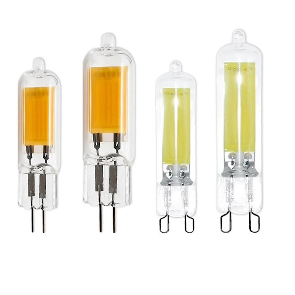 LED Pære 10 stk G9 Cob 3w 7w 5w Glas G4 Lampe G4led Spotlys