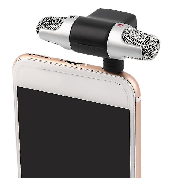 Mini Mic Digital Stereo Mikrofon för inspelare