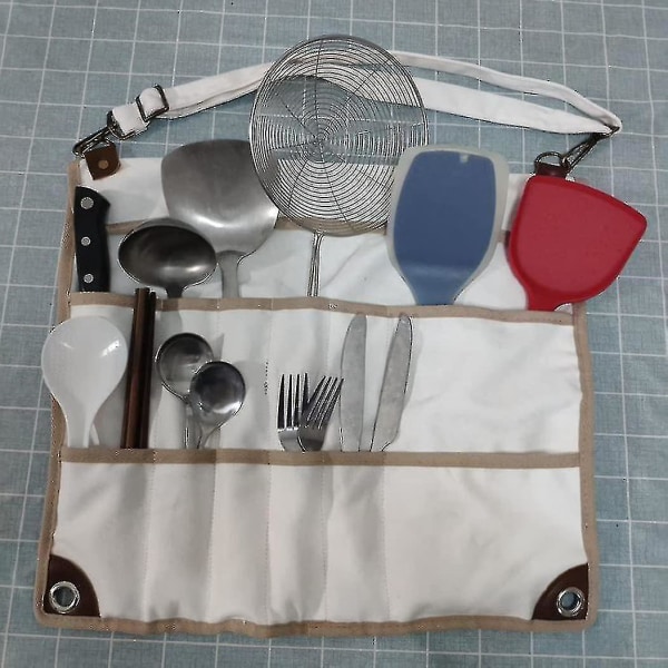 Canvas Dug Outdoor Camping Picnic Service Opbevaringspose Grill
