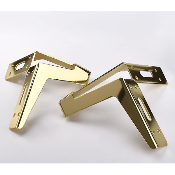 4-delade metallmöbler ben Soffa Ben Tv-skåp Stödben ihålig triangel